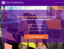 Tablet Screenshot of joancarbonell.com